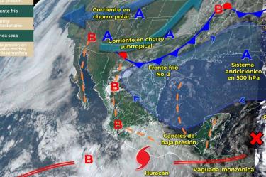 Clima en México este 24 de septiembre de 2024