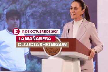 Mañanera de Sheinbaum hoy en vivo | 14 de octubre de 2024