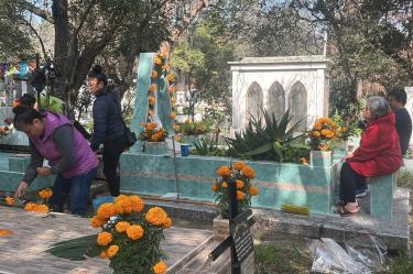 Día de Muertos en Panteón Dolores.