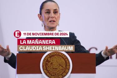 Mañanera de Sheinbaum hoy en vivo | 11 de noviembre de 2024