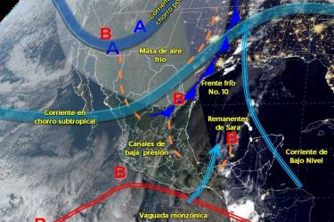 Clima en México este 19 de noviembre de 2024