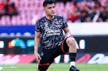 Aldo Rocha entrenando con Atlas.