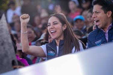 La Gobernadora de Guanajuato, Libia Dennise García Muñoz Ledo