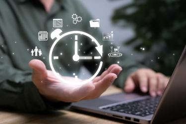 Pie de foto: Gestionar el tiempo eficientemente te vuelve más competitivo