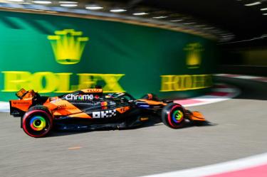 Oscar Piastri a bordo de su McLaren.