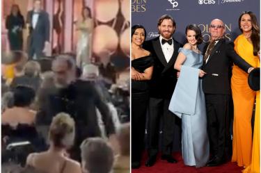 Luca Guadanigno no celebró el triunfo de Emilia Pérez