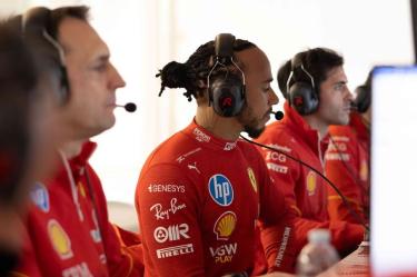 Ferrari presentó el nombre del coche de Lewis Hamilton