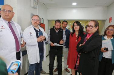 Recorrido en Hospital las Américas.