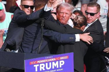 Trump revive atentado y agradece al francotirador que le salvó la vida