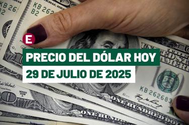 Precio del dólar hoy 29 de julio de 2025.