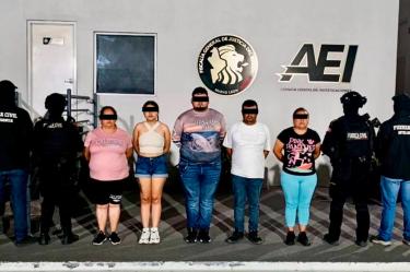 Fueron dos operativos simultáneos en Apodaca, Nuevo Leòn.
