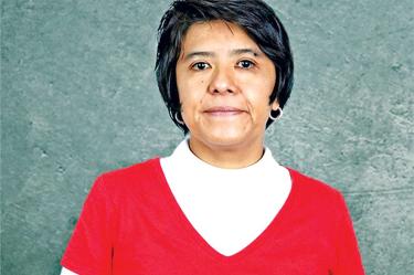 Alma Maldonado, investigadora del Cinvestav.