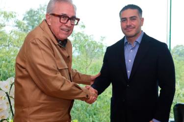La reunión que sostendrá García Harfuch con Rocha Moya será la segunda en menos de una semana
