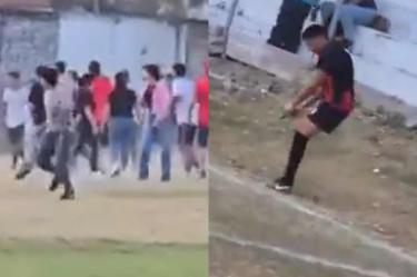 Jugador intenta detonar arma de fuego frente a aficionados en Jalisco