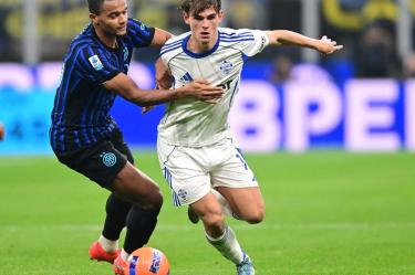 Nico Paz, estrella del Como 1907 de la Serie A. Foto: Reuters