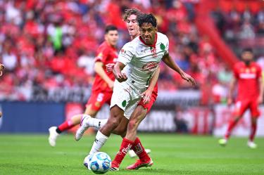 Luis Romo, jugador de Chivas y de la Selección Mexicana