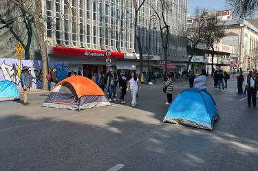Bloqueos hoy en el centro de CDMX.