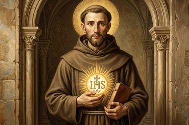 Qué santo se celebra hoy 20 de mayo: San Bernardino de Siena y su poder de paz