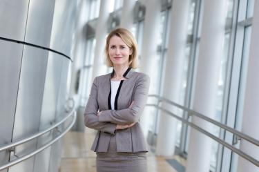 Kaja Kallas, funcionaria de la UE
