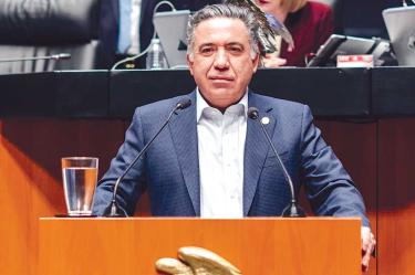 Enrique Inzunza, senador de Morena.
