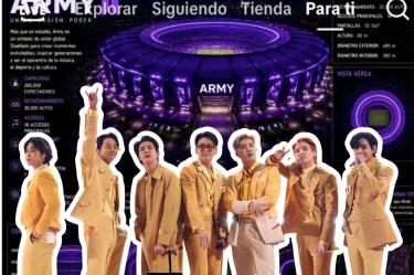 El plan de las ARMY para construir su propio estadio en México para BTS