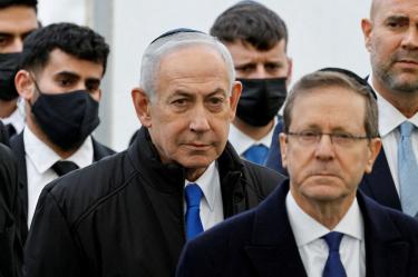 Netanyahu, líder del Gobierno israelí, expresó públicamente su desacuerdo con la difusión del video por parte de Ben-Gvir.