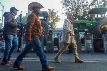 Manifestación de transportistas