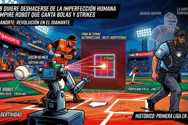 El umpire que canta bolas y strikes se utilizará en 20 series.