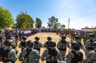 La ubicación en Palmas Altas garantiza el libre tránsito de mercancías agrícolas con la presencia de fuerzas federales y estatales.