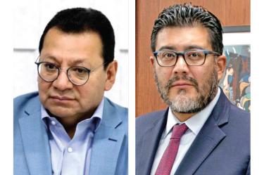Felipe Fuentes y Reyes Mondragón, magistrados del TEPJF.