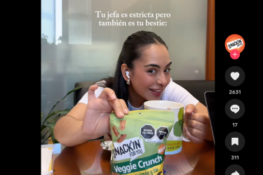 Una colaboradora relacionada con la SCJN aparece en un video promocional de Snackin grabado dentro de oficinas del tribunal y difundido en TikTok.