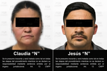 Pareja ligada a “Los Salazar” o “Cártel Independiente de Sonora”