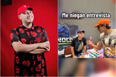 Héctor Ireta de Alba le negó una entrevista a un creador de contenido.