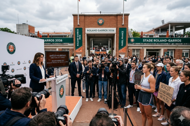 Amélie Mauresmo no cedió ante la presión de los tenistas y sus amenazas de boicotear el torneo de Roland Garros si no se incrementan las bolsas de premios.