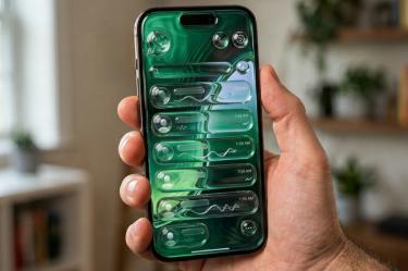WhatsApp Liquid Glass para iPhone.