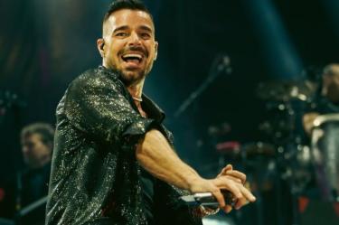 Ricky Martin tuvo un concierto en Europa