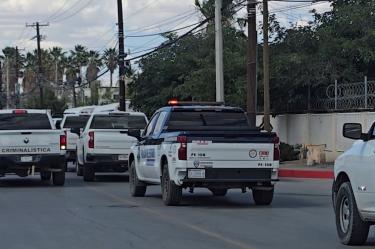 El hecho causó un fuerte despliegue policiaco de todas las corporaciones, a tal grado que se utilizó el helicóptero de la Fiscalía de Chihuahua para tratar de dar con los responsables.