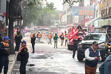 Los lesionados fueron valorados en el lugar