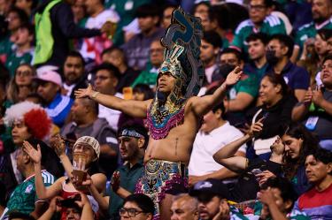 México jugó en el Etadio Cuauhtémoc con un aforo de, aproximadamente, el 65%.