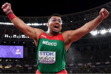 Uziel Muñoz se colocó en el octavo lugar en la Diamond League en la prueba de lanzamiento de bala