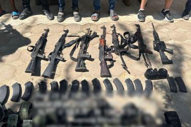 La Marina indicó que los explosivos fueron inhabilitados en el lugar para, con todo lo asegurado, ser puesto a disposición del Ministerio Público.