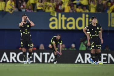 Obed Vargas fue titular en la goleada que sufrió el Atlético de Madrid ante el Villarreal