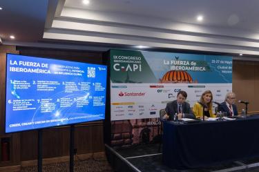 Se llevó a cabo la conferencia de prensa la Fuerza de Iberoamérica en el marco del IX Congreso Iberoamericano CEAPI.