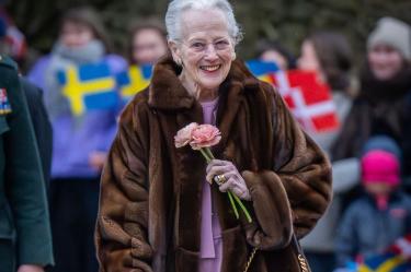 Margarita II fue ingresada nuevamente de urgencia en el hospital en Copenhague.