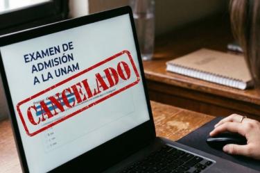 Examen de admisión a la UNAM en línea.