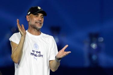 Recuerdo viral de Guardiola que provocó las risas