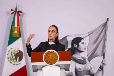 La presidenta Claudia Sheinbaum aclaró que el INE no será juez de candidatos para 2027.