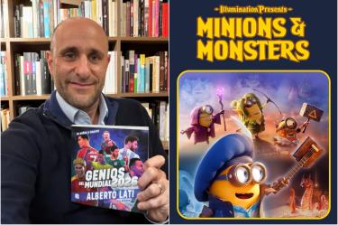Alberto Lati prestará su voz a uno de los personajes de Minions y Monstruos.