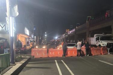 De acuerdo con los manifestantes, al intentar dialogar con encargados de la obra no obtuvieron respuesta de ninguna autoridad
