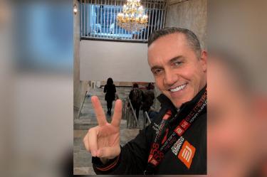 Adrián Rubalcava en Metro Hidalgo